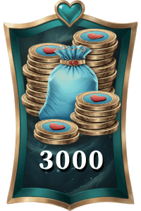 Accumulate 3000 coins