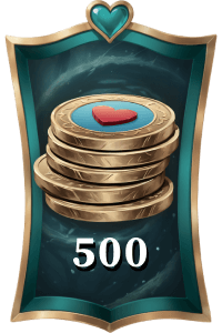 Accumulate 500 coins
